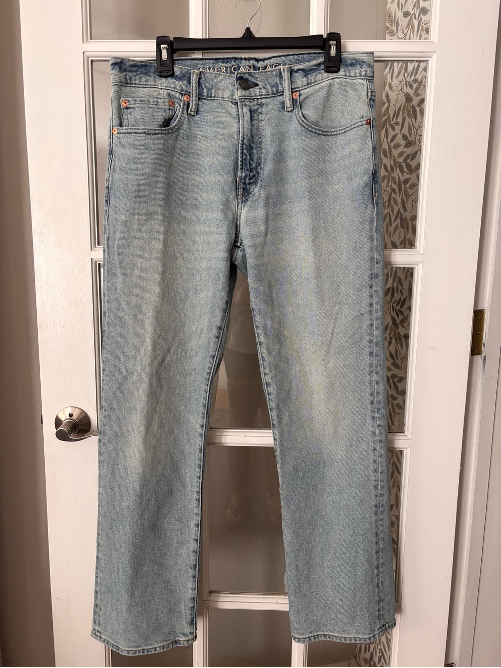 AMERICAN EAGLE Original Bootcut Easyflex Jeans Vintage Light Wash 31 x 32